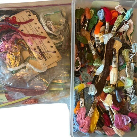 VTG Huge Lot Of Cross-Stitch Needlepoint*Open*Kits and Materials Patterns*READ - Picture 9 of 16